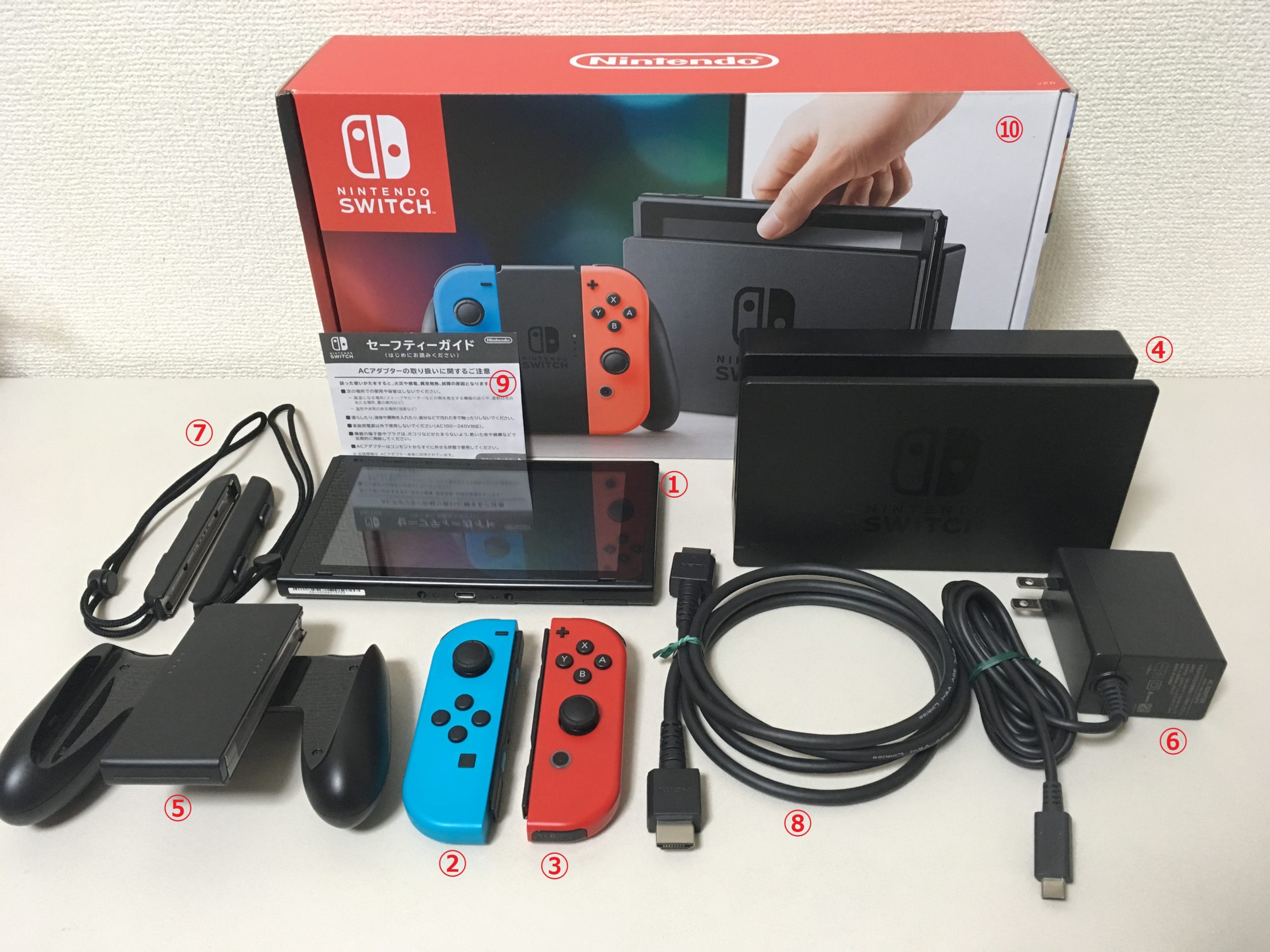 任天堂スイッチ本体 付属品 | hartwellspremium.com