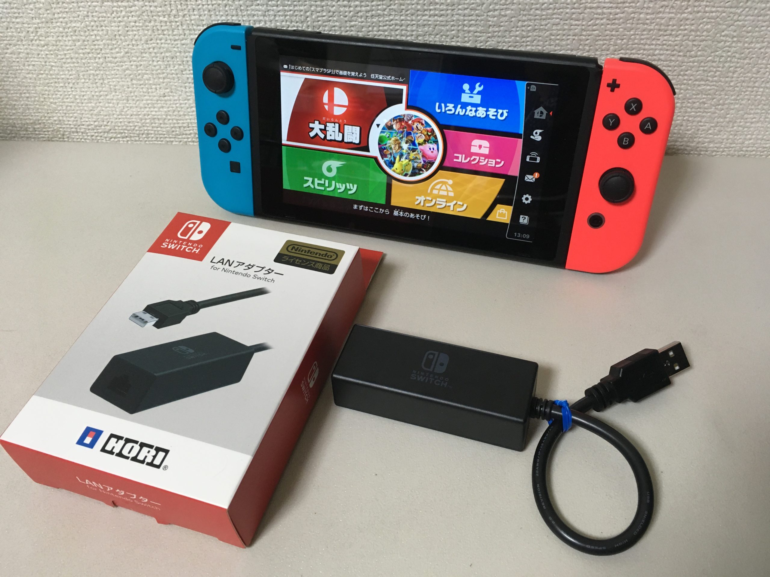 switch(スイッチ)をネットに有線接続する方法。おすすめLANアダプター | れとろとろ ゲームブログ