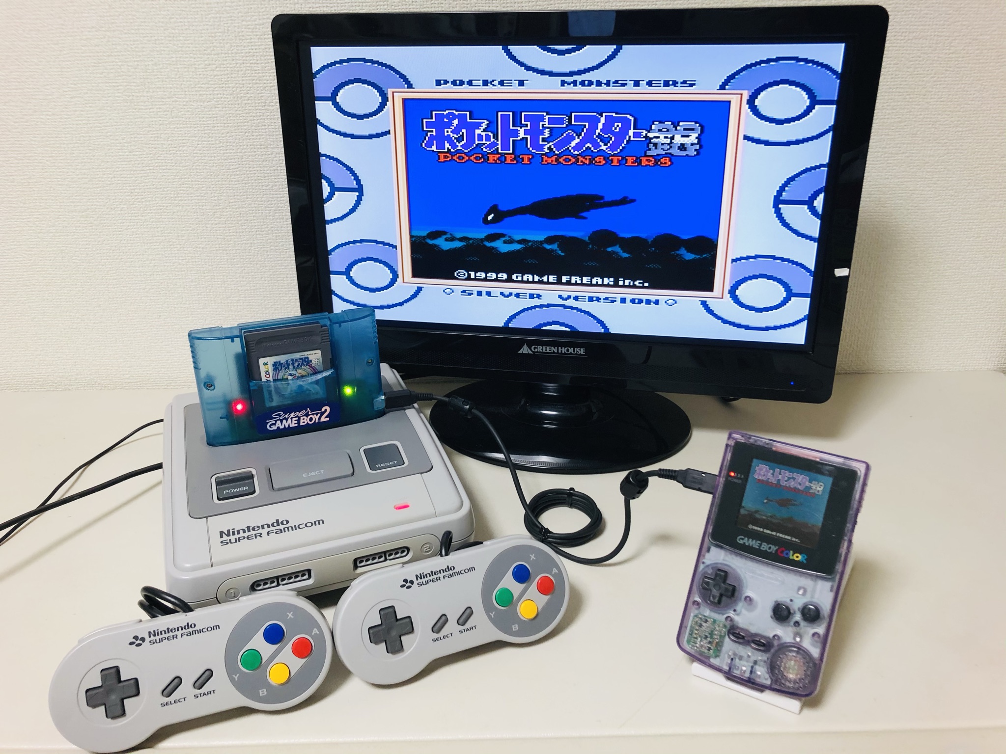 ゲームボーイソフトアダプターソフト スーパーファミコンソフト