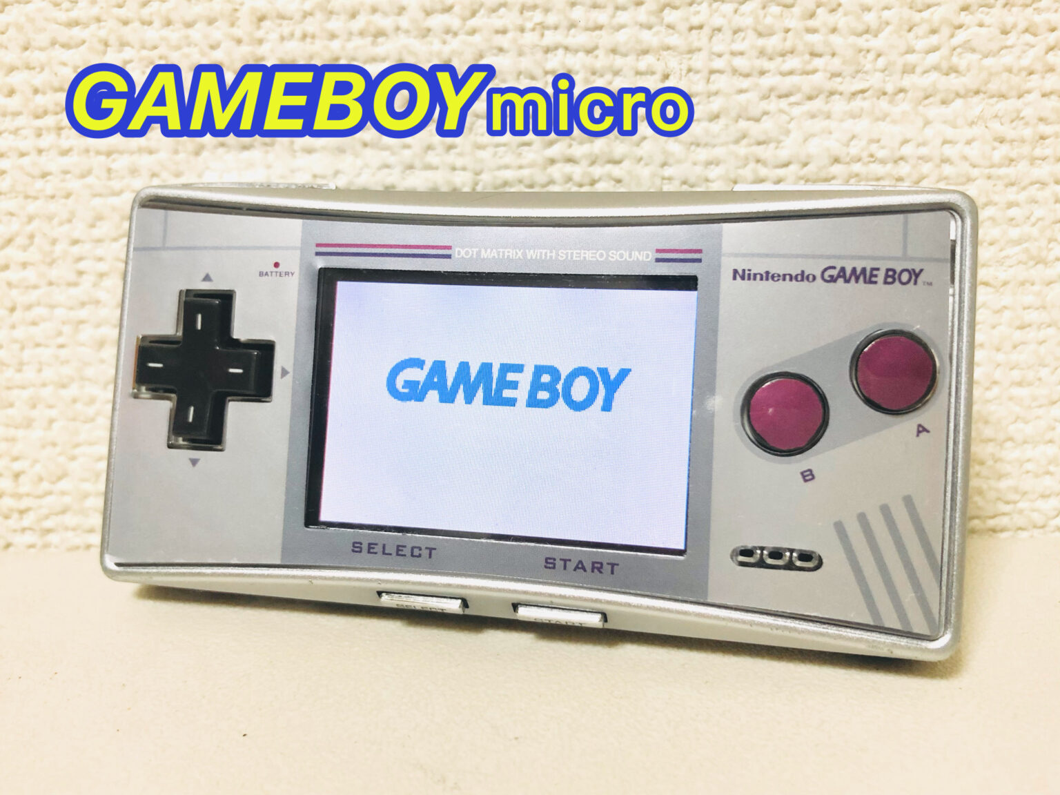 任天堂 - ゲームボーイミクロシルバー + ソフト gameboymicroの通販 by キリン's shop｜ニンテンドウならラクマ -  携帯用ゲーム機本体