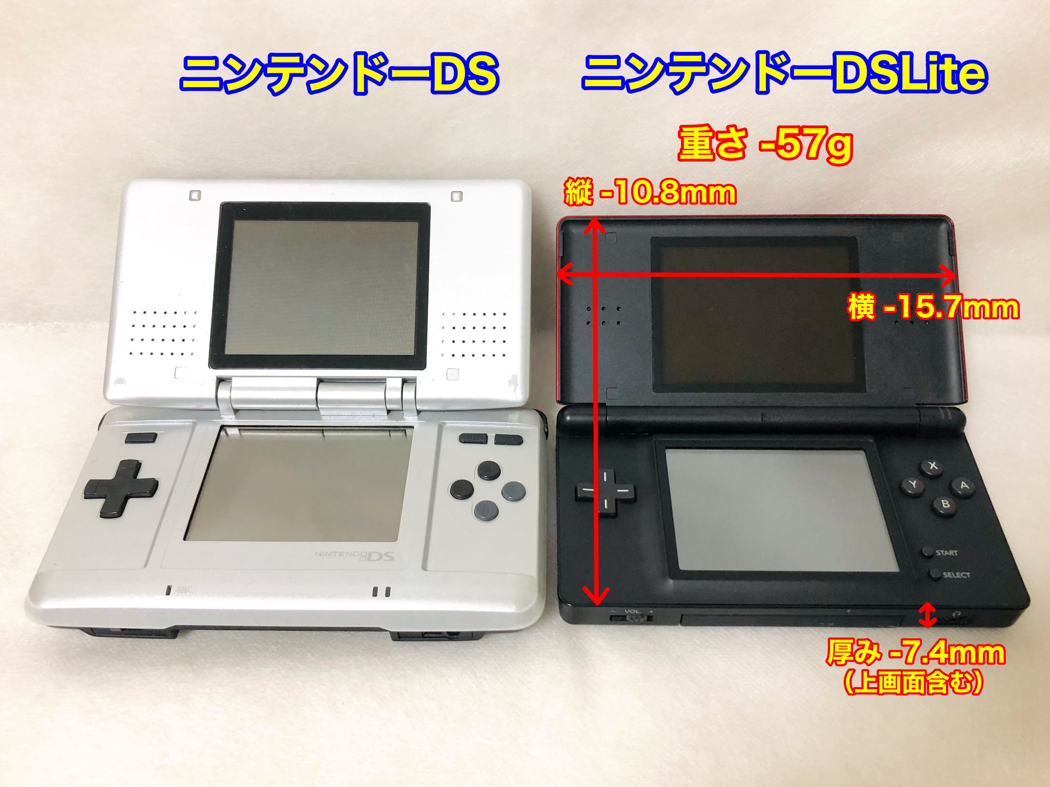 歴代ニンテンドーds 本体 まとめ Ds Lite Dsi 機種ごとの性能 違いを比較 互換性について れとろとろ ゲームブログ